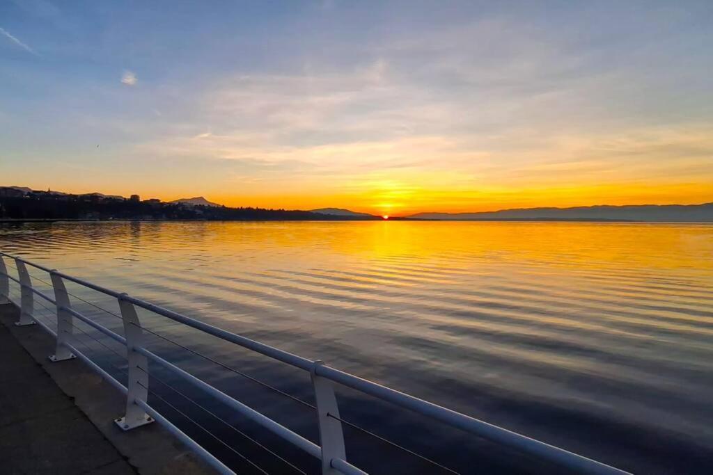 Appartement Avec Vue 180 Sur Le Lac Leman Thonon-les-Bains Dış mekan fotoğraf